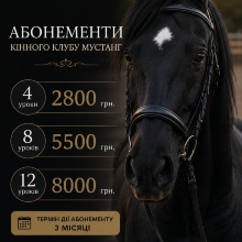 Абонемент - 12 уроків